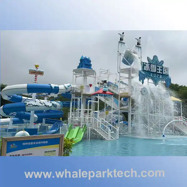 Ice and Snow Kingdom Water Fortress