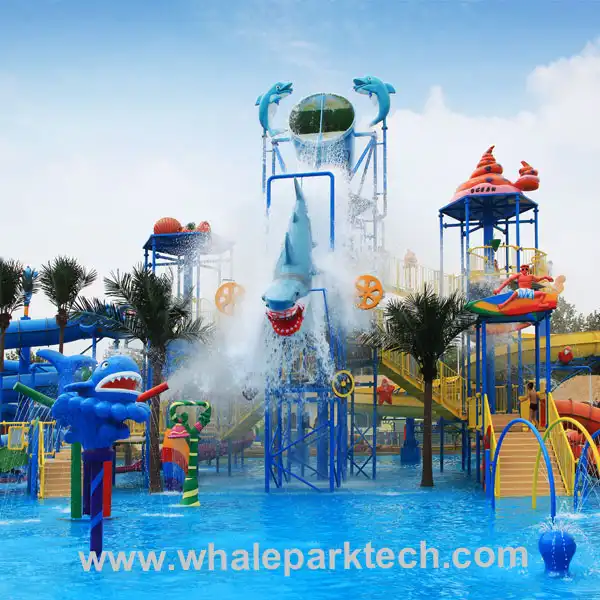 Interactive Water Playgrounds - Water Slide