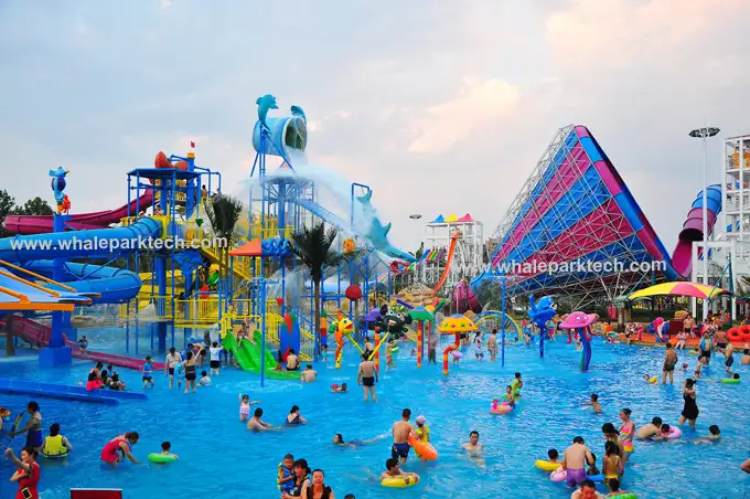 Whale Water park equipment