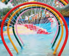 Rainbow Splash Arch