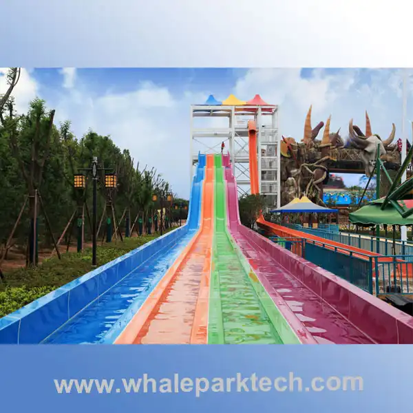 Rainbow Water Slide