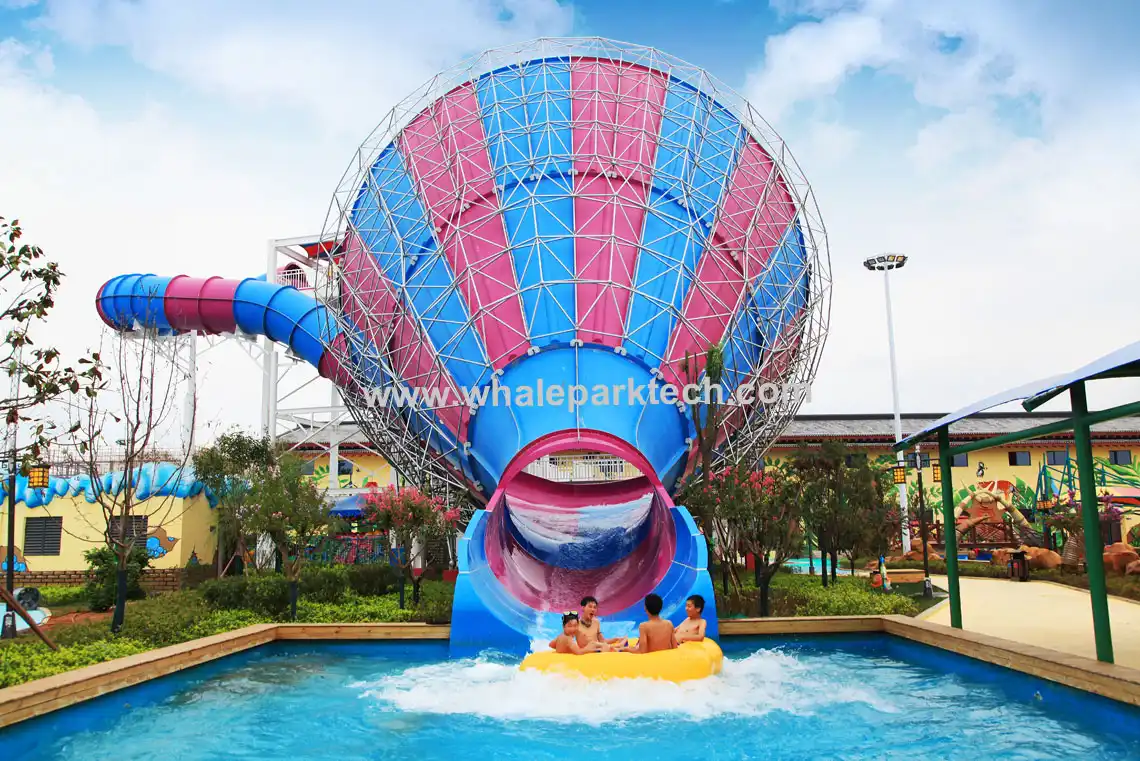 Super Tornado Megaphone Water slide