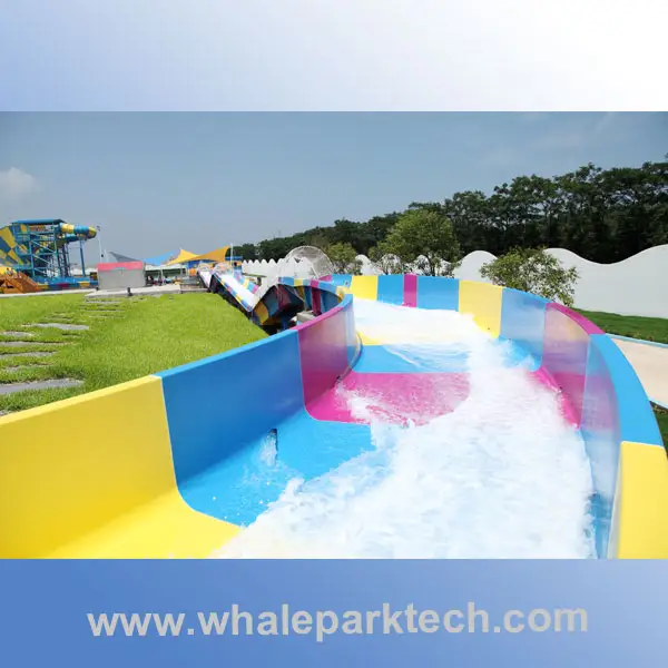 Thrilling Rapids Fiberglass Slide: Premier Commercial Water Attraction