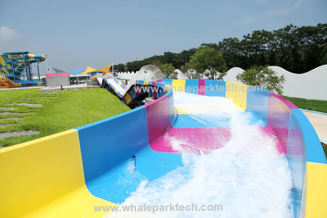 Thrilling Rapids Fiberglass Slide: Premier Commercial Water Attraction